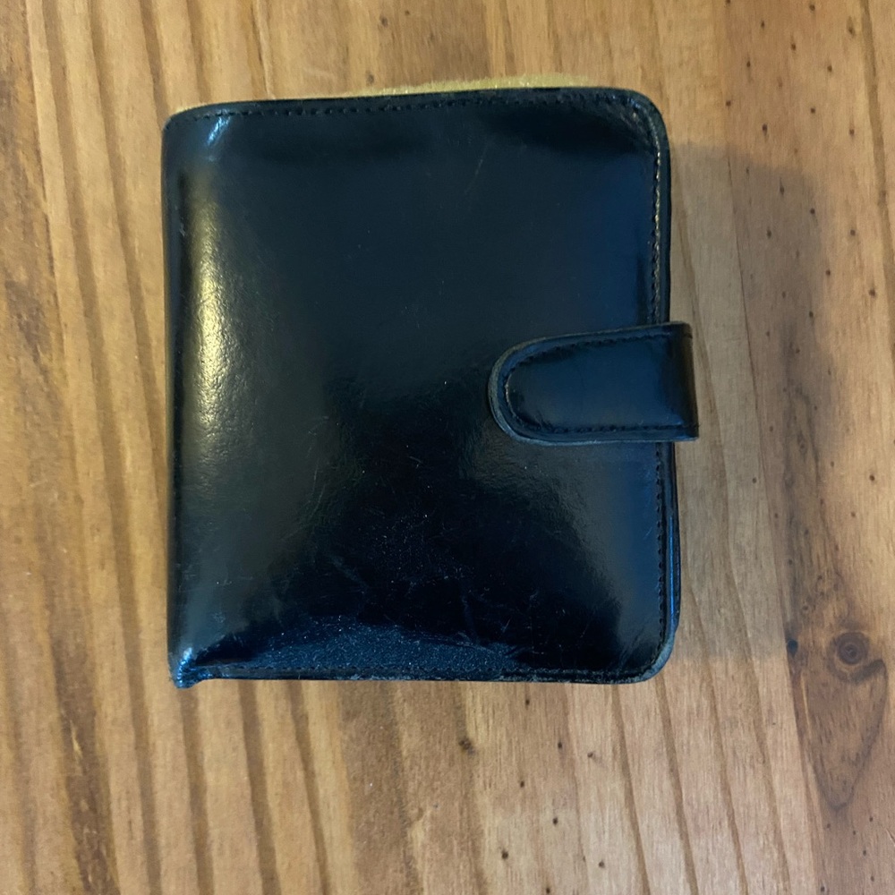 Coach Black Leather Wallet